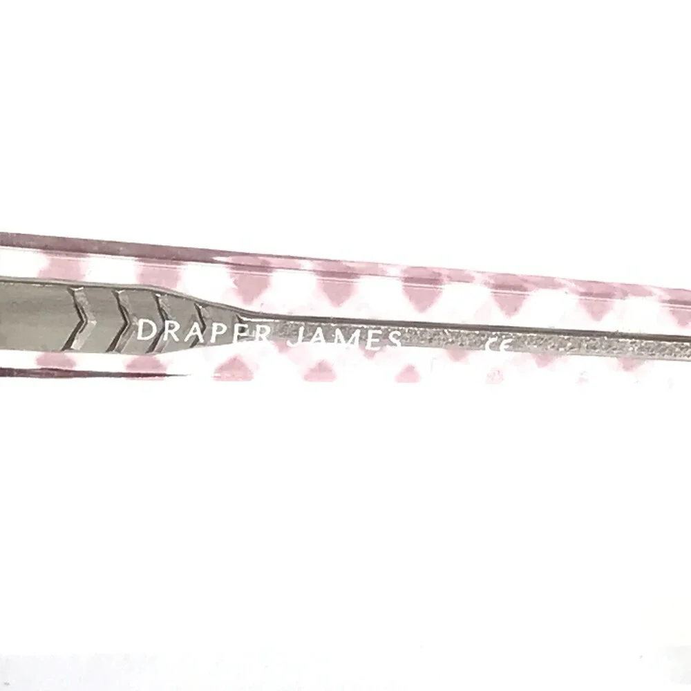 Draper James Eyeglasses Frames DJ5019 215 TORTOISE Pink Clear Square 52-18-140